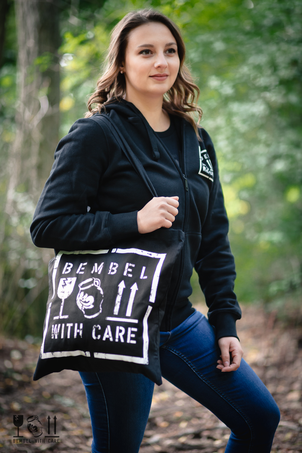 BEMBEL-WITH-CARE Tragetasche, Bembeltasche, Cider