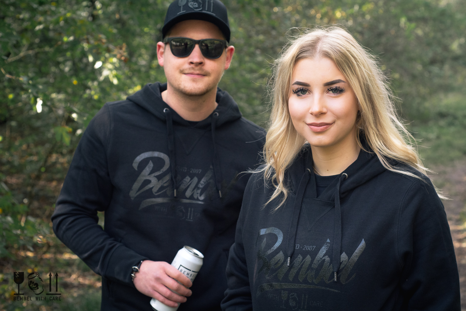 BEMBEL-WITH-CARE Hoodie Unisex an Mann und Frau, Apfelwein-Cola, Cider