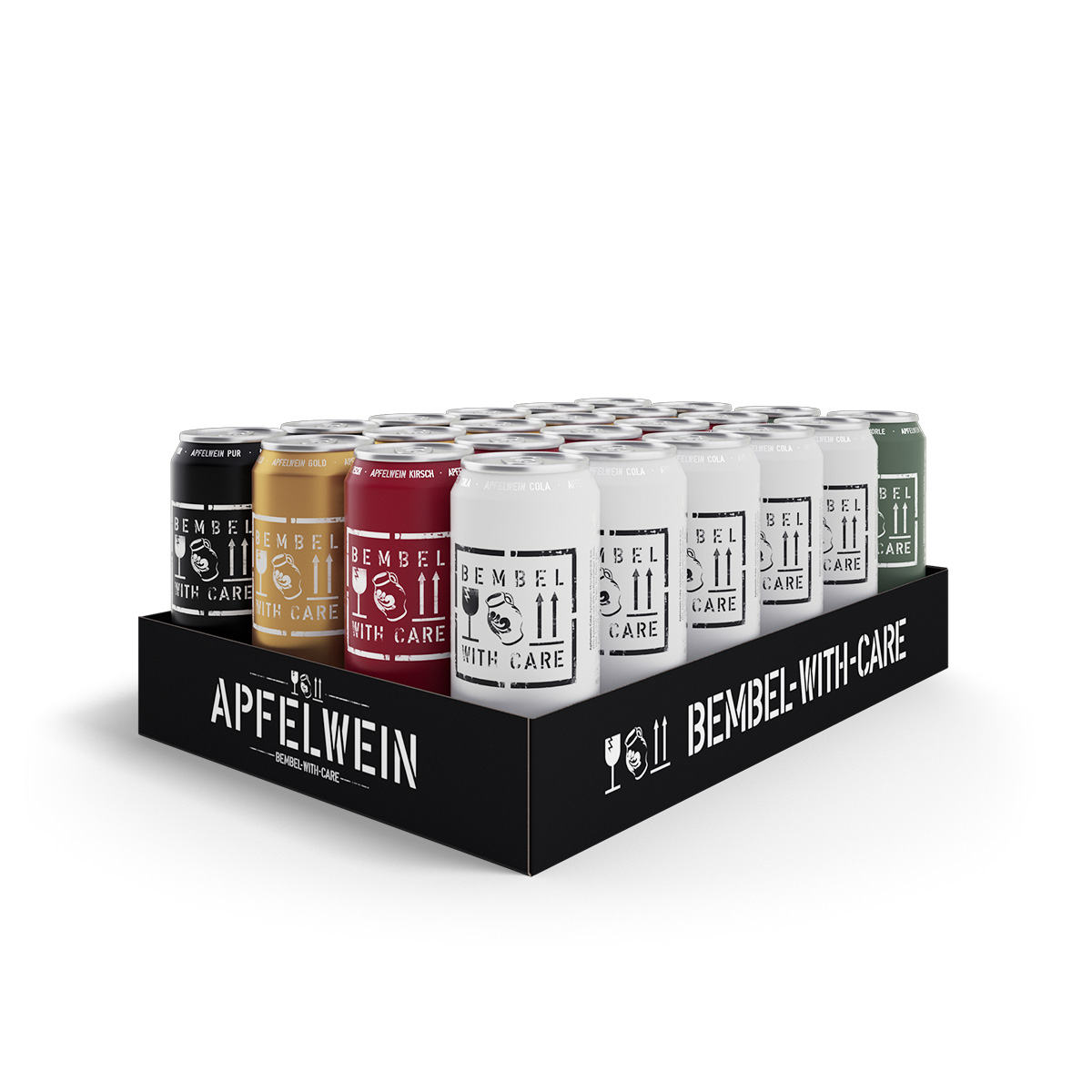 Apfelwein-Gemischt Palette (24 x 0,5L)