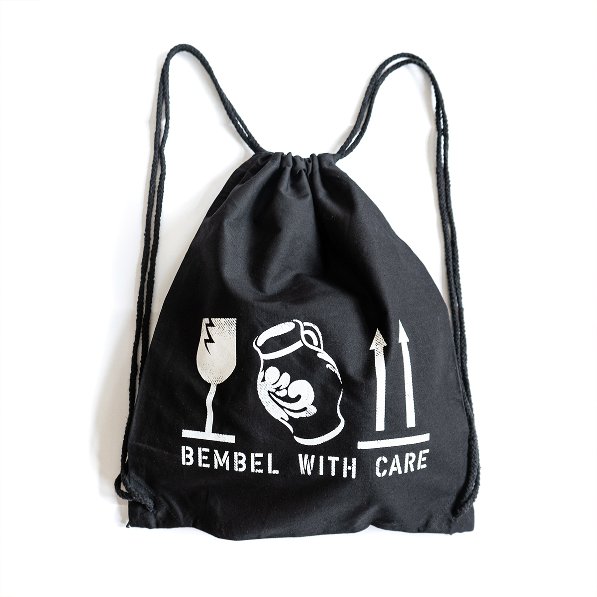 BEMBEL-WITH-CARE Turnbeutel Produktbild, Bembel Apfelwein, Cider