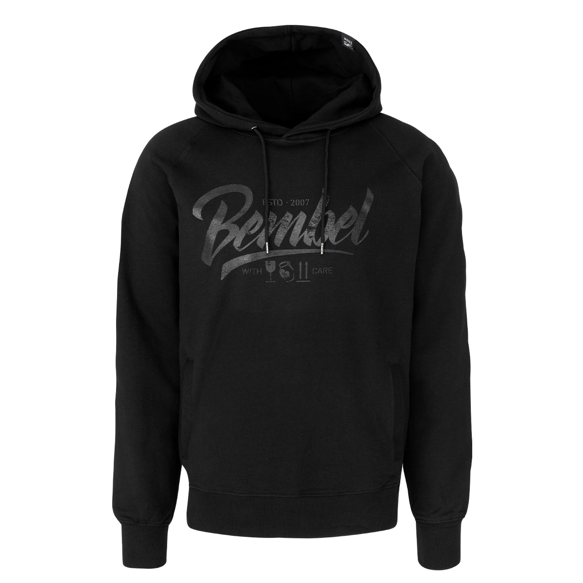 BEMBEL-WITH-CARE Hoodie Unisex Produktbild Front, Apfelwein, Cider