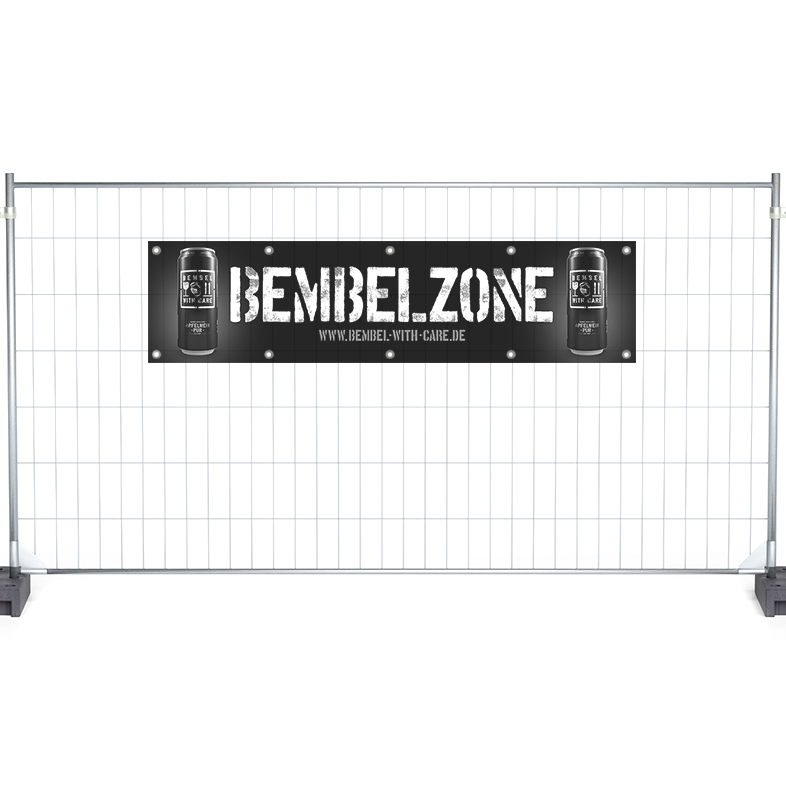 PVC-Banner 'BEMBELZONE' (200x50)